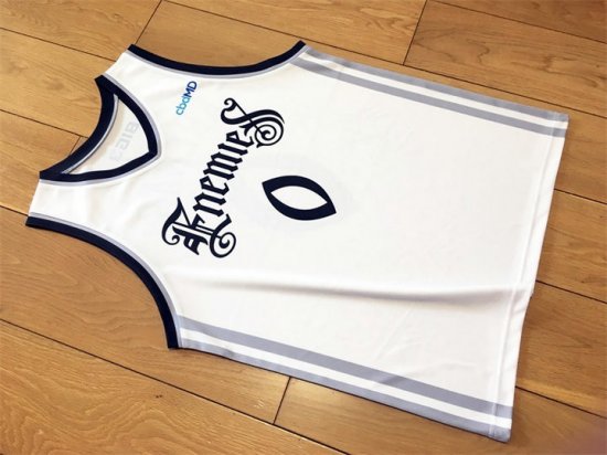 Gilbert Arenas 0 Big 3 Enemies Basketball Jersey White